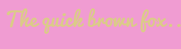 Image with Font Color DBCB88 and Background Color F09CD2